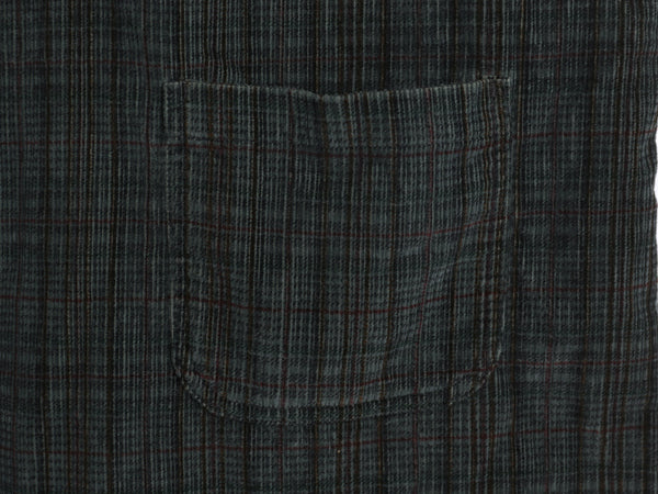 90s USA製 エルエルビーン 細畝 コーデュロイ ジャンパー スカート レディース M 古着 オールド チェック ひざ丈 ワンピース プルオーバー