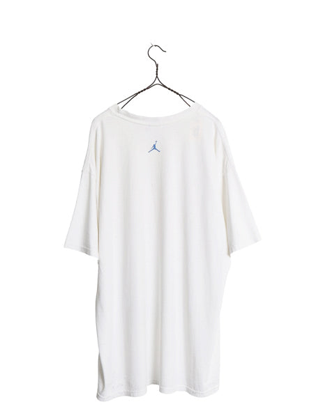 90s ★ ナイキ AIR JORDAN 11 EI マイケル ジョーダン プリント Tシャツ メンズ XL 古着 オールド 当時物 オフィシャル NBA バスケ 前V 白