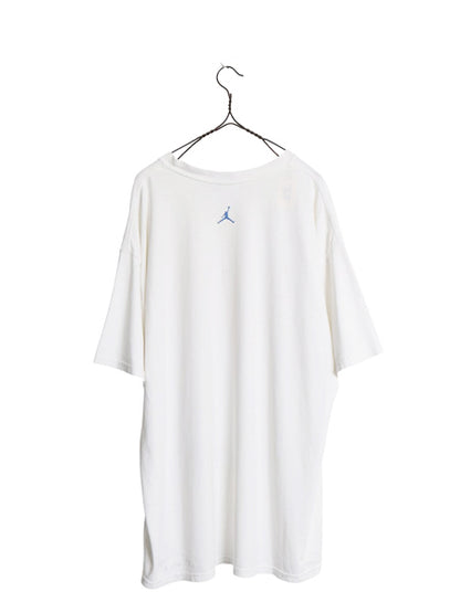 90s ★ ナイキ AIR JORDAN 11 EI マイケル ジョーダン プリント Tシャツ メンズ XL 古着 オールド 当時物 オフィシャル NBA バスケ 前V 白