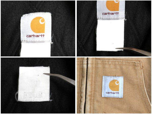 雰囲気系 USA製 カーハート アクティブ ジャケット メンズ L 程/ ワーク ダック パーカー 中綿 キルティング ライナー ブルゾン フルジップ