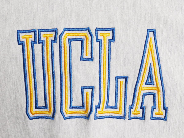 90s USA製 チャンピオン リバースウィーブ UCLA カレッジ 刺繍 スウェット メンズ XXL / オールド トレーナー 裏起毛 グレー 大きいサイズ
