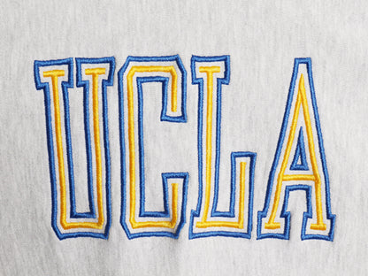 90s USA製 チャンピオン リバースウィーブ UCLA カレッジ 刺繍 スウェット メンズ XXL / オールド トレーナー 裏起毛 グレー 大きいサイズ