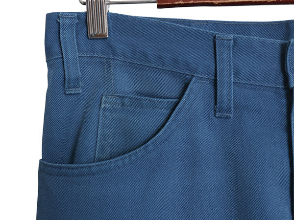 70s USA製 ★ リーバイス 517 BIG E スタプレ パンツ メンズ 32 28 ヴィンテージ カツラギ スラックス ストレート 42タロン ノータック 青