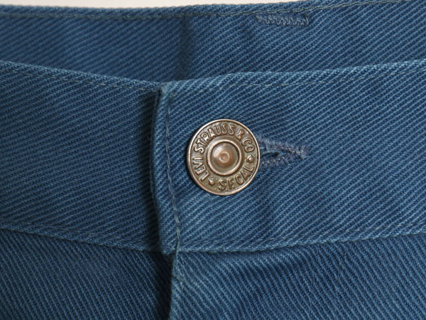 70s USA製 ★ リーバイス 517 BIG E スタプレ パンツ メンズ 32 28 ヴィンテージ カツラギ スラックス ストレート 42タロン ノータック 青