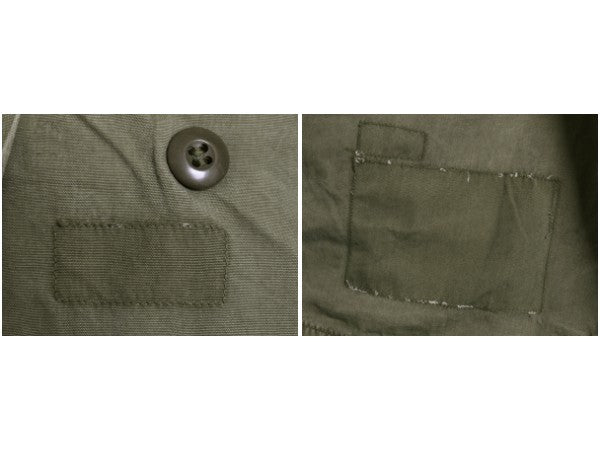 60s 1st モデル 米軍実物 US ARMY M-65 フィールド ジャケット MEDIUM 程 60年代 ヴィンテージ ミリタリー アーミー エポレット無し カーキ