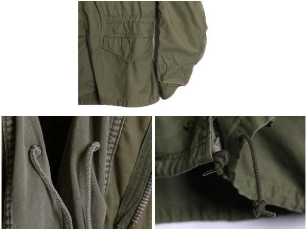 60s 1st モデル 米軍実物 US ARMY M-65 フィールド ジャケット MEDIUM 程 60年代 ヴィンテージ ミリタリー アーミー エポレット無し カーキ