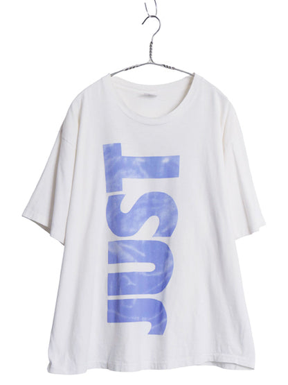 90s USA製 ナイキ 両面 プリント Tシャツ メンズ L / オールド 初期 銀タグ 当時物 シングルステッチ カットソー ヘビーウェイト コットン 