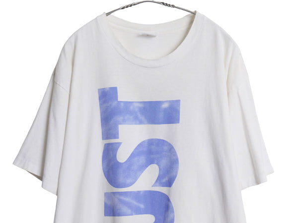 90s USA製 ナイキ 両面 プリント Tシャツ メンズ L / オールド 初期 銀タグ 当時物 シングルステッチ カットソー ヘビーウェイト コットン 