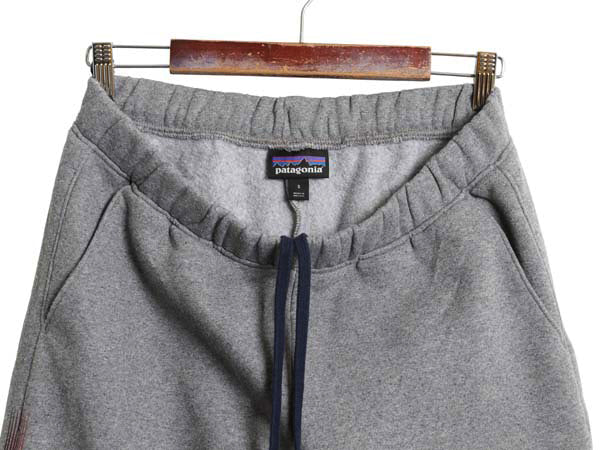 パタゴニア リッジライズ ストライプ アップライザル スウェット パンツ メンズ レディース S 21年製 アウトドア トレーナー 裏起毛 グレー