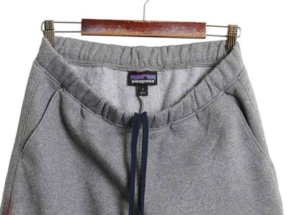 パタゴニア リッジライズ ストライプ アップライザル スウェット パンツ メンズ レディース S 21年製 アウトドア トレーナー 裏起毛 グレー