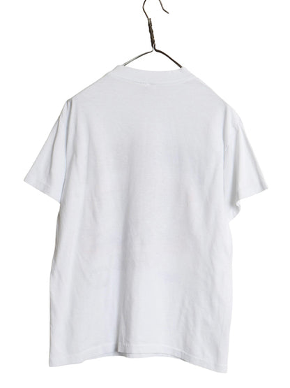 80s USA製 ドジャース アスレチックス イラスト プリント Tシャツ メンズ L 小さめ M ヴィンテージ 当時物 MLB 大リーグ シングルステッチ