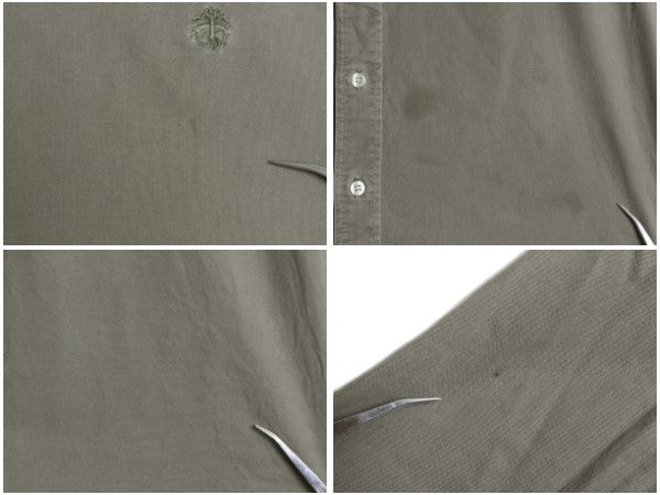 ブルックスブラザーズ 長袖 ボタンダウン シャツ メンズ L 長袖シャツ スーピマ コットン オックスフォード シンプル ワンポイント スリム