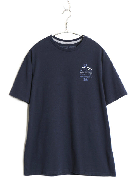 パタゴニア 両面 プリント 半袖 Tシャツ メンズ S 23年製 アウトドア グラフィック アート イラスト バックプリント カットソー 50周年記念