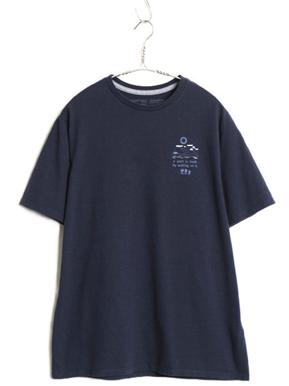 パタゴニア 両面 プリント 半袖 Tシャツ メンズ S 23年製 アウトドア グラフィック アート イラスト バックプリント カットソー 50周年記念