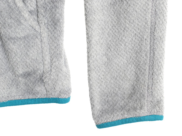 パタゴニア リツール スナップT プルオーバー ジャケット レディース L 古着 17年製 フリース アウトドア ブルゾン ハイネック シンプル 灰