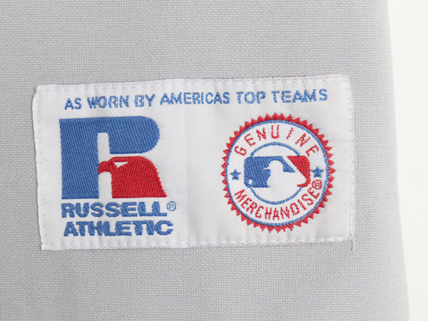 90s ヤンキース ベースボール シャツ メンズ XL / オールド MLB オフィシャル ラッセル 大リーグ ユニフォーム ゲームシャツ 大きいサイズ