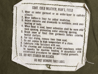 70s  ALPHA 社製 米軍実物 US ARMY M-65 フィールド ジャケット SMALL REGULAR 74年製 ヴィンテージ ミリタリー 3rd ブラス 軍物 ブルゾン