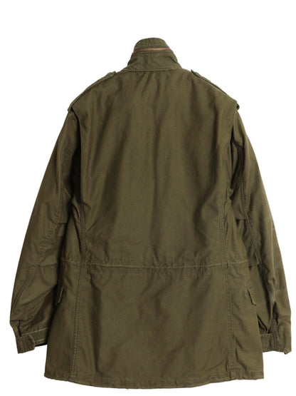 70s  ALPHA 社製 米軍実物 US ARMY M-65 フィールド ジャケット SMALL REGULAR 74年製 ヴィンテージ ミリタリー 3rd ブラス 軍物 ブルゾン