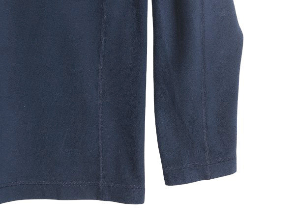 パタゴニア マイクロD ハーフジップ フリース プルオーバー メンズ L 19年製 アウトドア ロンT 長袖 Tシャツ ハイネック トップス ネイビー