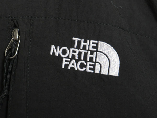 ノースフェイス フード付き デナリ ジャケット レディース S / アウトドア フリース ナイロン パーカー ジャンパー フルジップ ブルゾン 黒