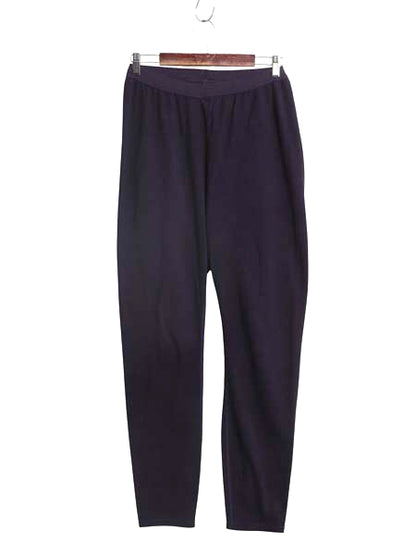 90s USA製 パタゴニア キャプリーン フリース パンツ メンズ レディース L 古着 オールド 96年製 アンダーウェア インナー アウトドア 紫