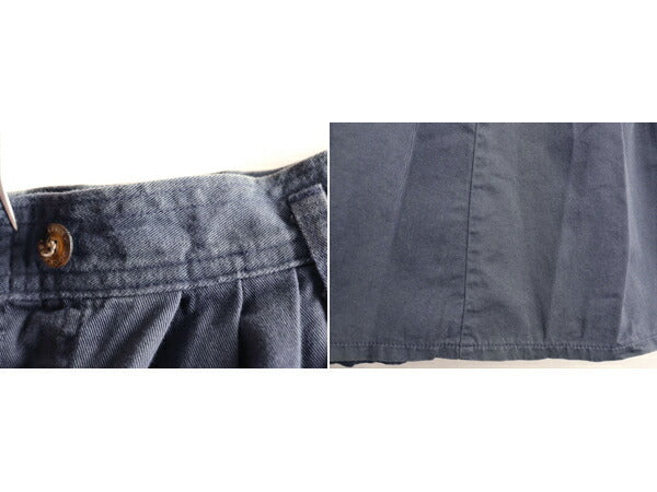 90s ドッカーズ リーバイス コットン チノ フレア スカート L 程 90年代 オールド LEVIS DOCKERS フロント ボタン ミモレ丈 ロングスカート