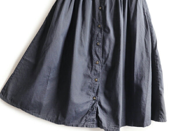 90s ドッカーズ リーバイス コットン チノ フレア スカート L 程 90年代 オールド LEVIS DOCKERS フロント ボタン ミモレ丈 ロングスカート