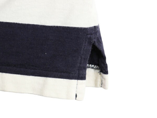 90s ラルフローレン ボートネック ボーダー 半袖 Tシャツ ワンピース レディース L オールド ポロ カットソー ワンピ コットン カットソー