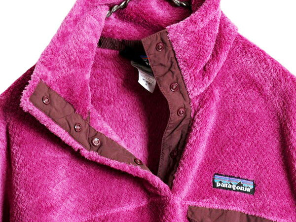 12年製 パタゴニア リツール スナップT プルオーバー ジャケット レディース M / 古着 Patagonia フリース アウトドア ブルゾン ハイネック