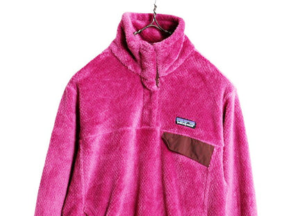 12年製 パタゴニア リツール スナップT プルオーバー ジャケット レディース M / 古着 Patagonia フリース アウトドア ブルゾン ハイネック