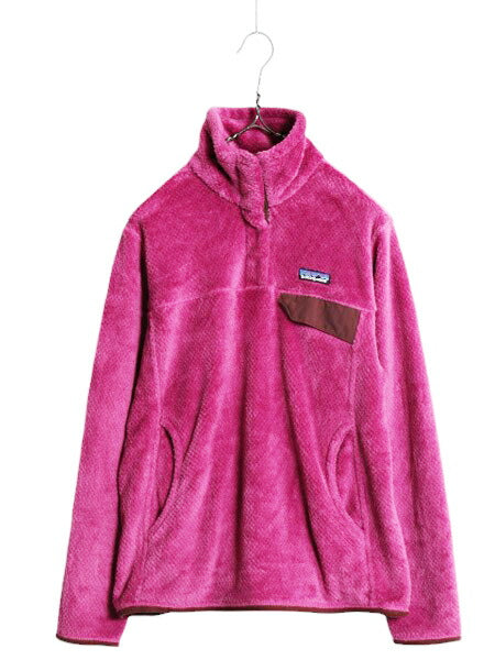 12年製 パタゴニア リツール スナップT プルオーバー ジャケット レディース M / 古着 Patagonia フリース アウトドア ブルゾン ハイネック