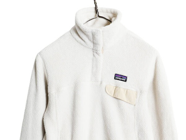 13年製 パタゴニア リツール スナップT プルオーバー ジャケット レディース S / 古着 Patagonia フリース アウトドア ブルゾン ハイネック