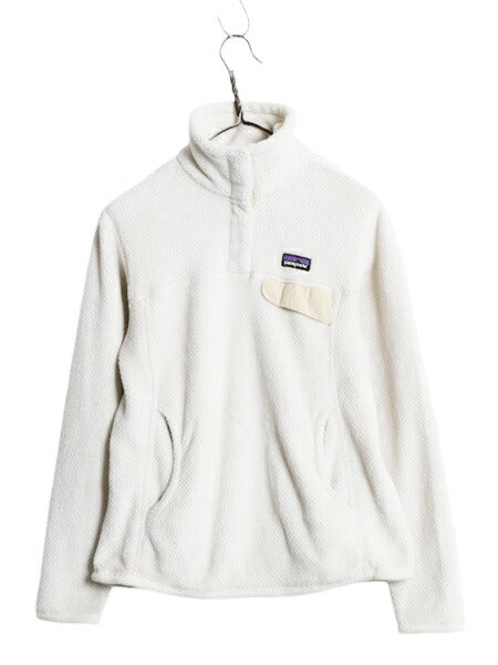 13年製 パタゴニア リツール スナップT プルオーバー ジャケット レディース S / 古着 Patagonia フリース アウトドア ブルゾン ハイネック