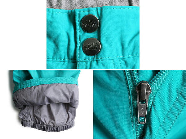 キッズ 120cm 程 ノースフェイス HYVENT 中綿 ライナー付き ナイロン パンツ S 7-8 古着 The North Face アウトドア スキーパンツ スノボ