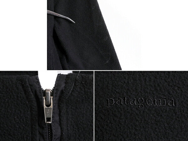 09年製 パタゴニア エルキャプ ジャケット レディース S / Patagonia フリース ジャンパー ブルゾン フルジップ ハイネック 黒 アウトドア