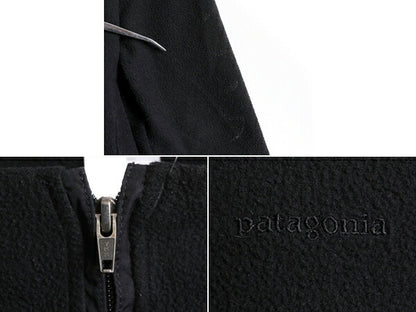 09年製 パタゴニア エルキャプ ジャケット レディース S / Patagonia フリース ジャンパー ブルゾン フルジップ ハイネック 黒 アウトドア