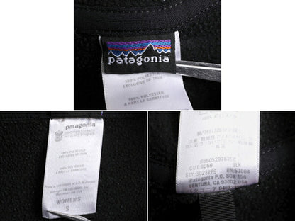 09年製 パタゴニア エルキャプ ジャケット レディース S / Patagonia フリース ジャンパー ブルゾン フルジップ ハイネック 黒 アウトドア