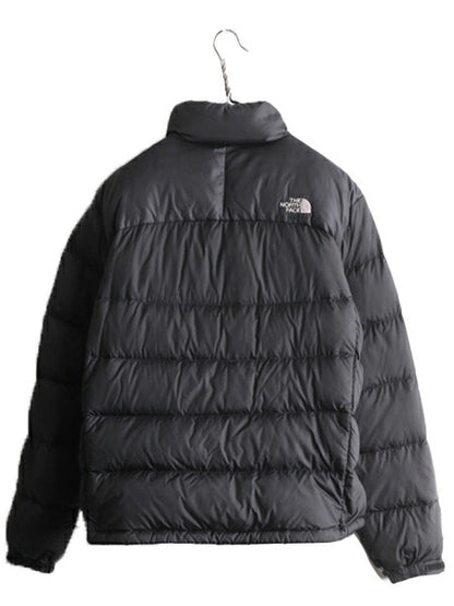 ノースフェイス ヌプシ ダウン ジャケット メンズ M The North face アウトドア NUPTSE 700フィル ナイロン ハイネック ブルゾン 防寒  黒