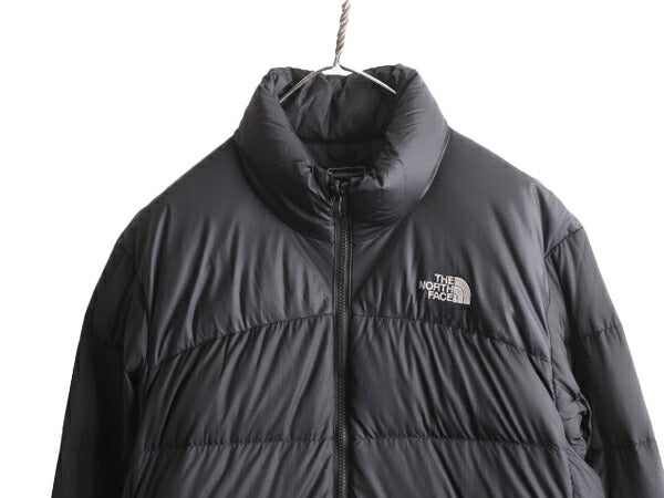 ノースフェイス ヌプシ ダウン ジャケット メンズ M The North face アウトドア NUPTSE 700フィル ナイロン ハイネック ブルゾン 防寒  黒