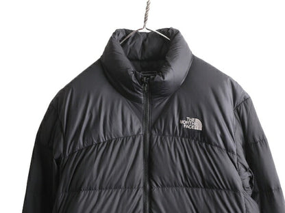 ノースフェイス ヌプシ ダウン ジャケット メンズ M The North face アウトドア NUPTSE 700フィル ナイロン ハイネック ブルゾン 防寒  黒