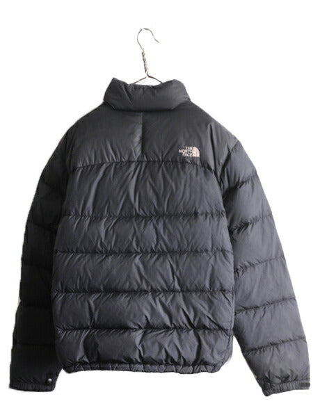 ノースフェイス ヌプシ ダウン ジャケット メンズ L / The North face アウトドア NUPTSE ナイロン 700フィル ハイネック ブルゾン 防寒 黒