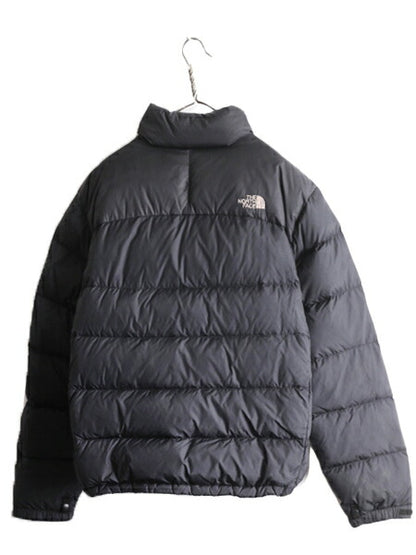 ノースフェイス ヌプシ ダウン ジャケット メンズ L / The North face アウトドア NUPTSE ナイロン 700フィル ハイネック ブルゾン 防寒 黒