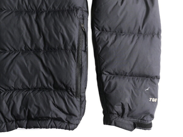 ノースフェイス ヌプシ ダウン ジャケット メンズ L / The North face アウトドア NUPTSE ナイロン 700フィル ハイネック ブルゾン 防寒 黒