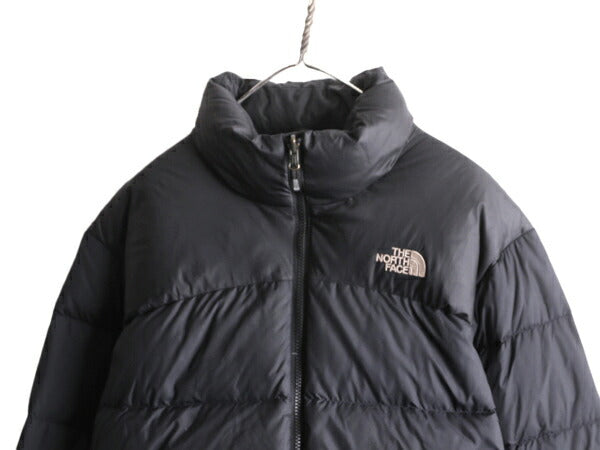 ノースフェイス ヌプシ ダウン ジャケット メンズ L / The North face アウトドア NUPTSE ナイロン 700フィル ハイネック ブルゾン 防寒 黒