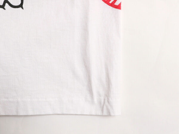 ミシガンラグ ネコ アート イラスト ビッグ プリント Tシャツ メンズ レディース XXL 程 古着 総柄 MICHIGAN RAG アニマル ヘンリーネック