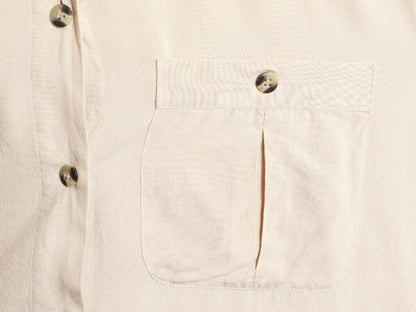 90s オービス 100% シルク 長袖 シャツ レディース L / 古着 旧タグ 90年代 オールド ORVIS アウトドア 無地 ブラウス 高級 薄手 トップス