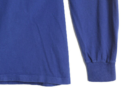 90s USA製 OLD GAP モックネック 長袖 Tシャツ メンズ M 古着 90年代 オールド ギャップ ロンT ハイネック 無地 旧タグ 長袖Tシャツ ブルー