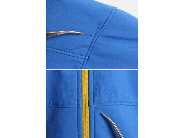 ノースフェイス ソフトシェル ジャケット メンズ M アウトドア The North face WIND STOPPER ジャンパー 裏 フリース ブルゾン ストレッチ
