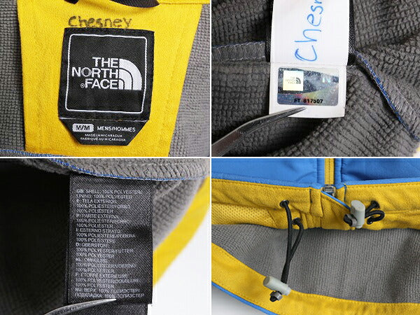 ノースフェイス ソフトシェル ジャケット メンズ M アウトドア The North face WIND STOPPER ジャンパー 裏 フリース ブルゾン ストレッチ