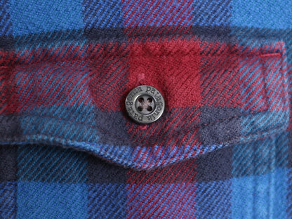 15年製 パタゴニア ロングスリーブ フィヨルド フランネル 長袖 シャツ レディース S 程 古着 Patagonia アウトドア ネルシャツ ヘビーネル